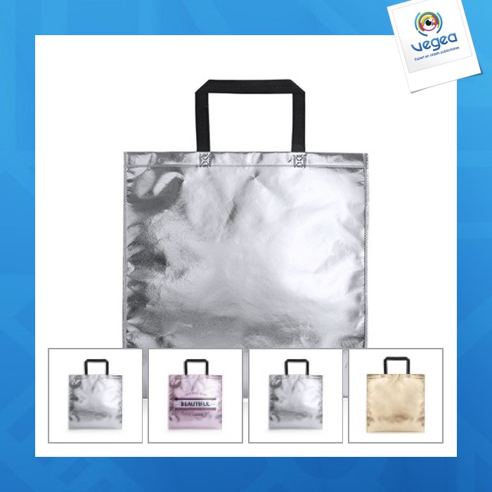 Sac laminé brillant publicitaire