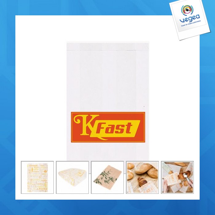 Sachet viennoiserie 19x26x8cm (le mille)