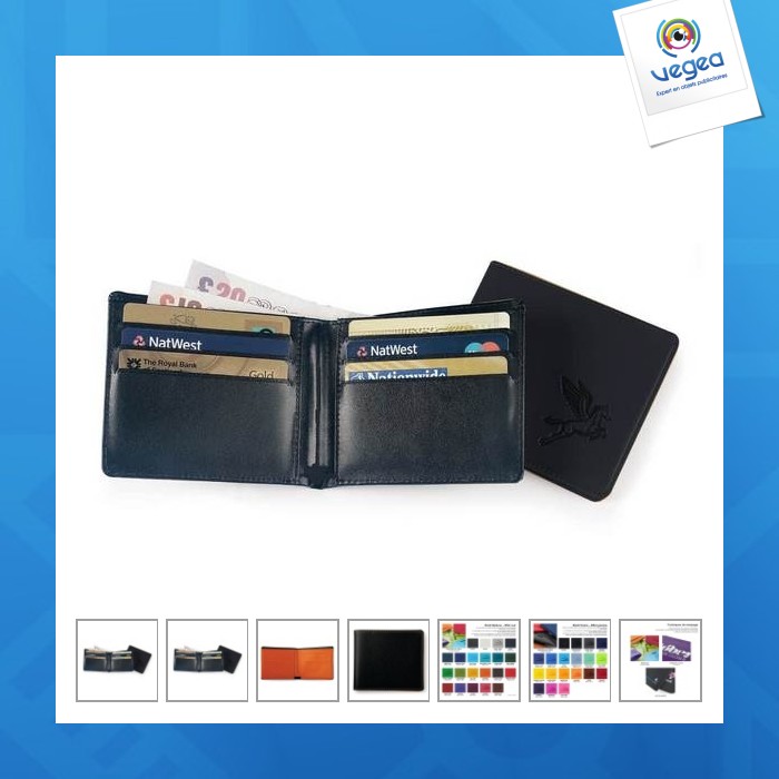 Portefeuille personnalisable en pu