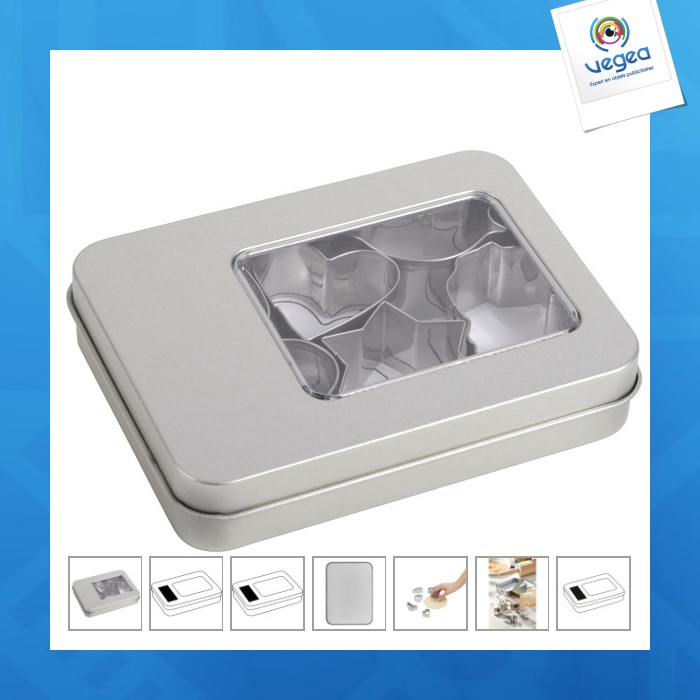 Ensemble emporte-pièces personnalisable cookie box