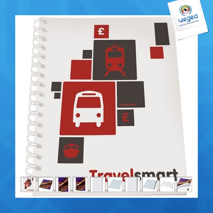 Carnet desk-mate® a5 à spirales