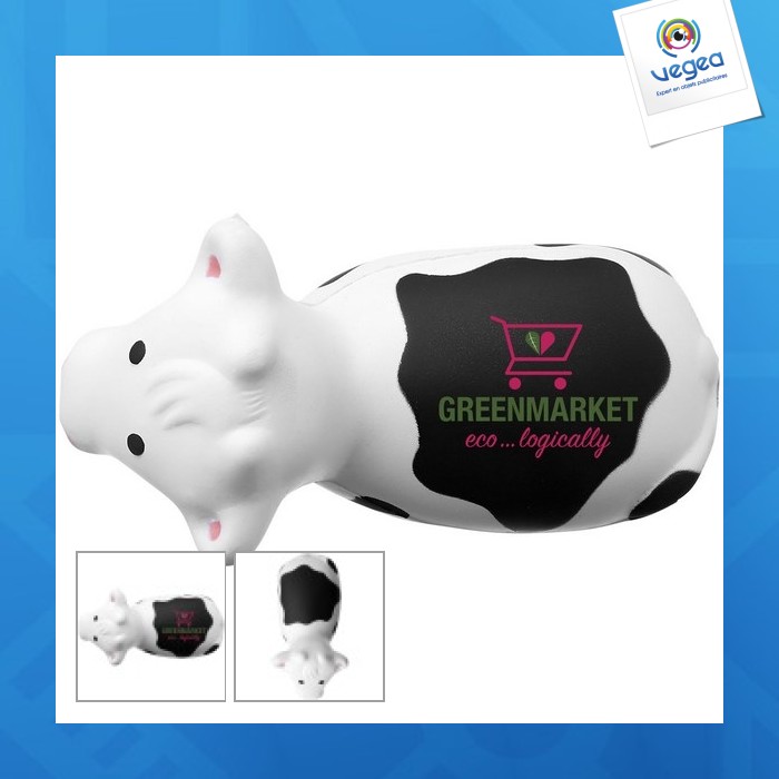 Vache anti-stress personnalisable attis