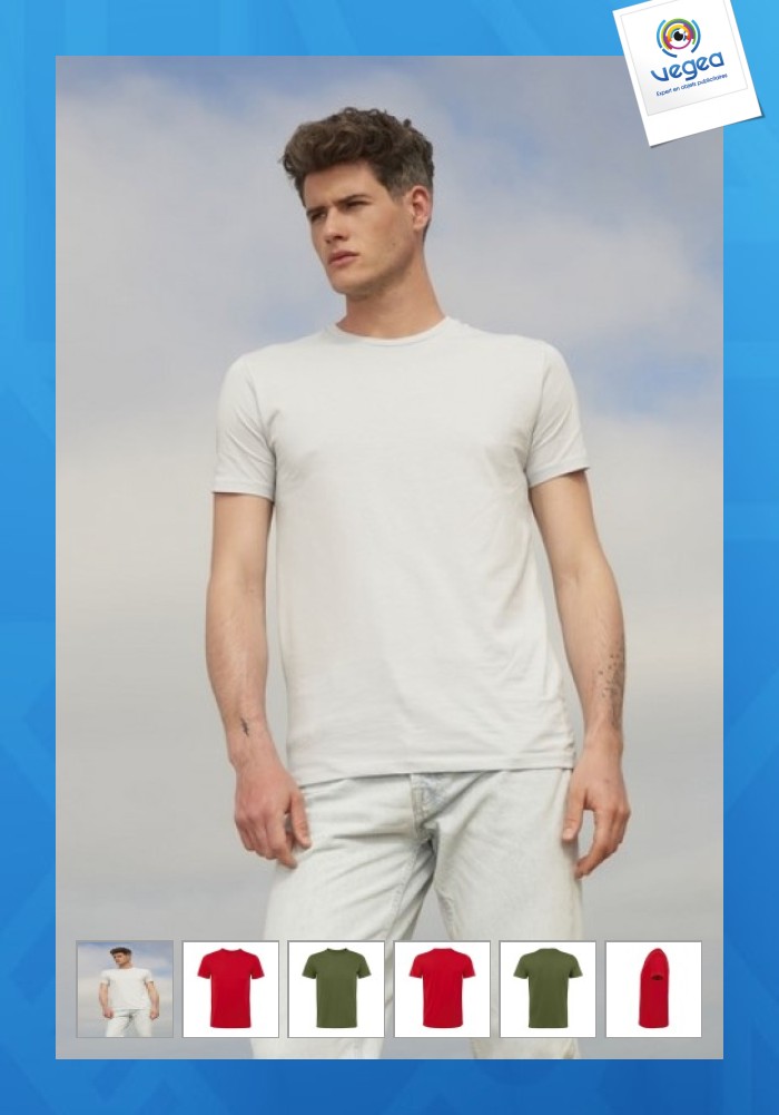 T-shirt publicitaire doux ajusté martin