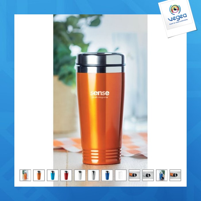 Tasse de voyage double paroi