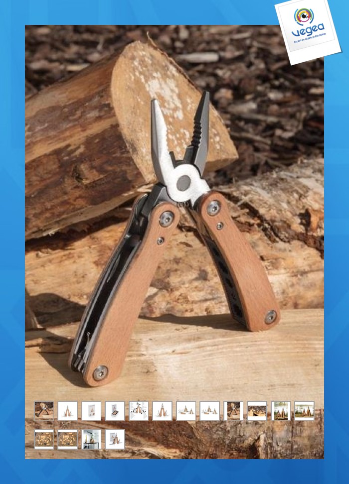 Pince multifonction bois 10cm