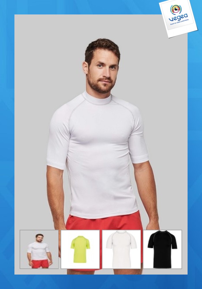 T-shirt personnalisable de surf adulte