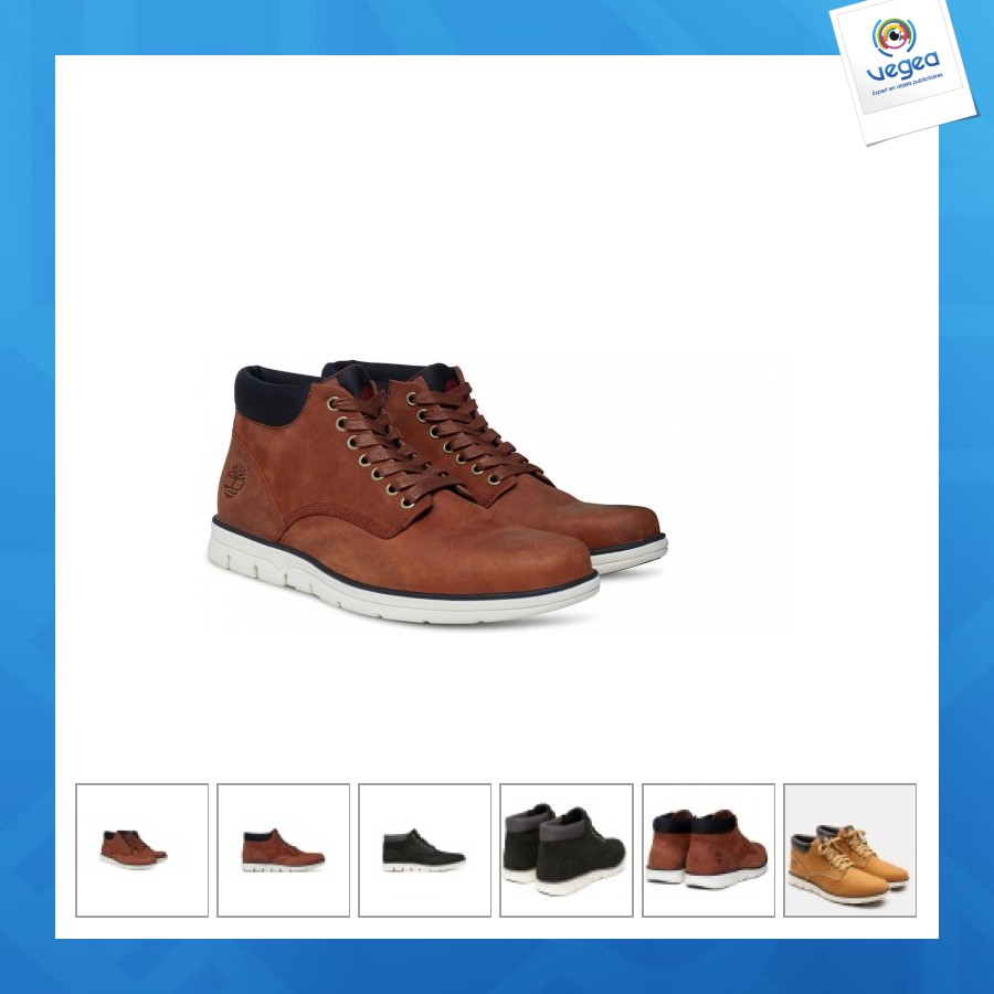 Chaussures personnalisée bradstreet chukka - timberland