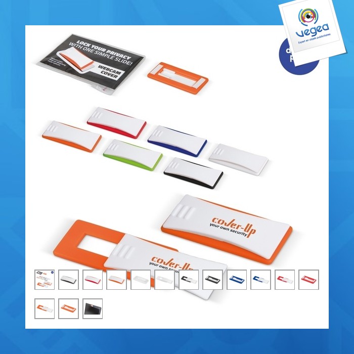 Cache-webcam publicitaire