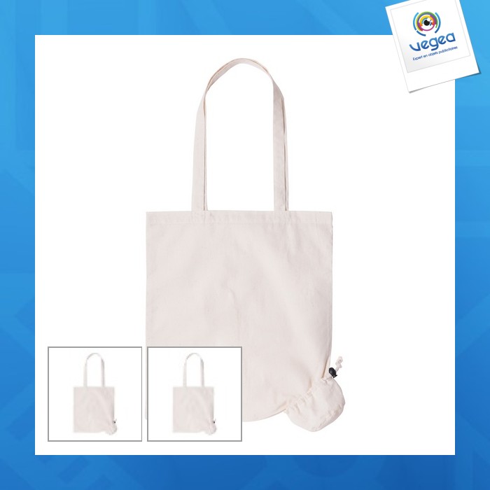 Sac pliable en coton 105g