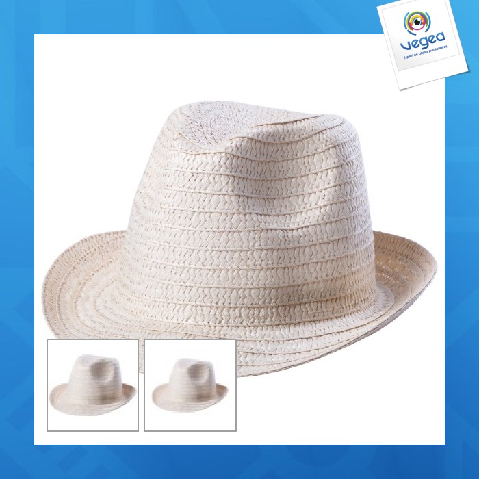 Chapeau de paille promotionnel - licem