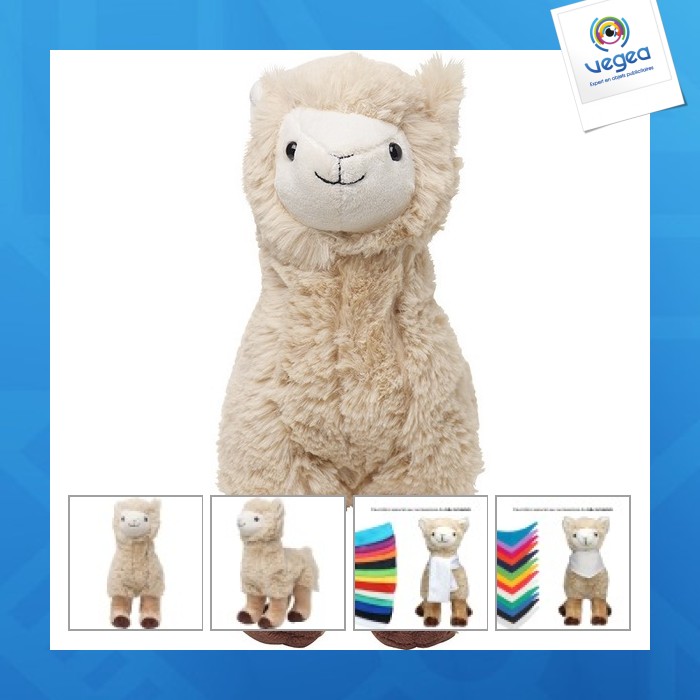 Peluche lama avec logo - mbw