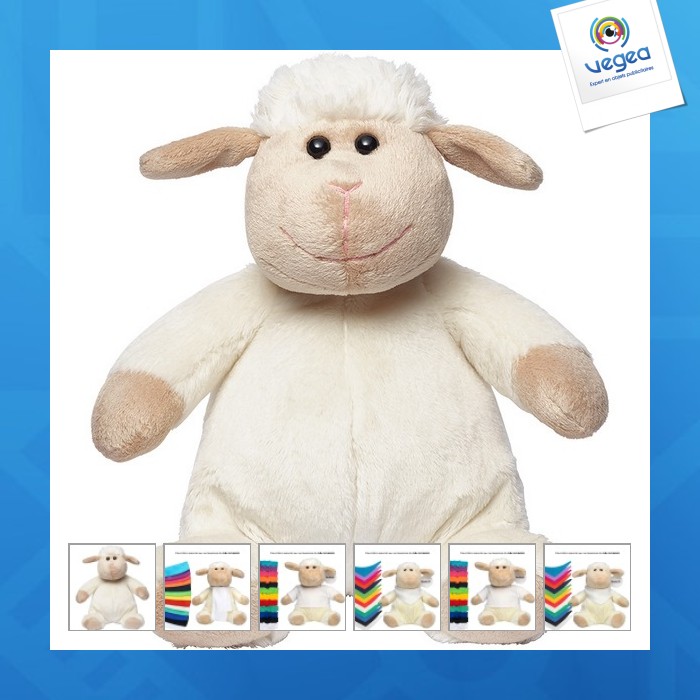 Peluche mouton personnalisable - mbw
