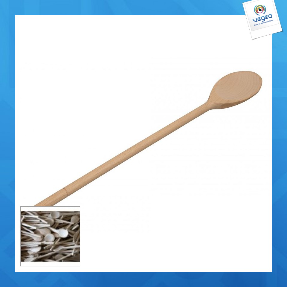 Cuillère en bois personnalisable 50cm