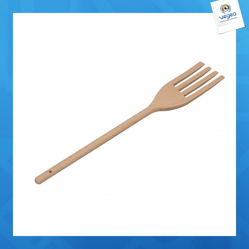 Fourchette en bois personnalisable