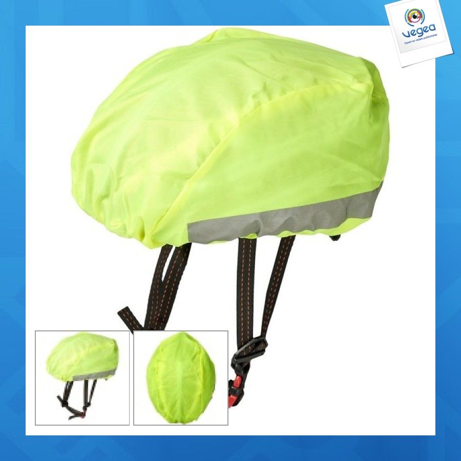 Housse de casque publicitaire réfléchissante et imperméable andré rfx™