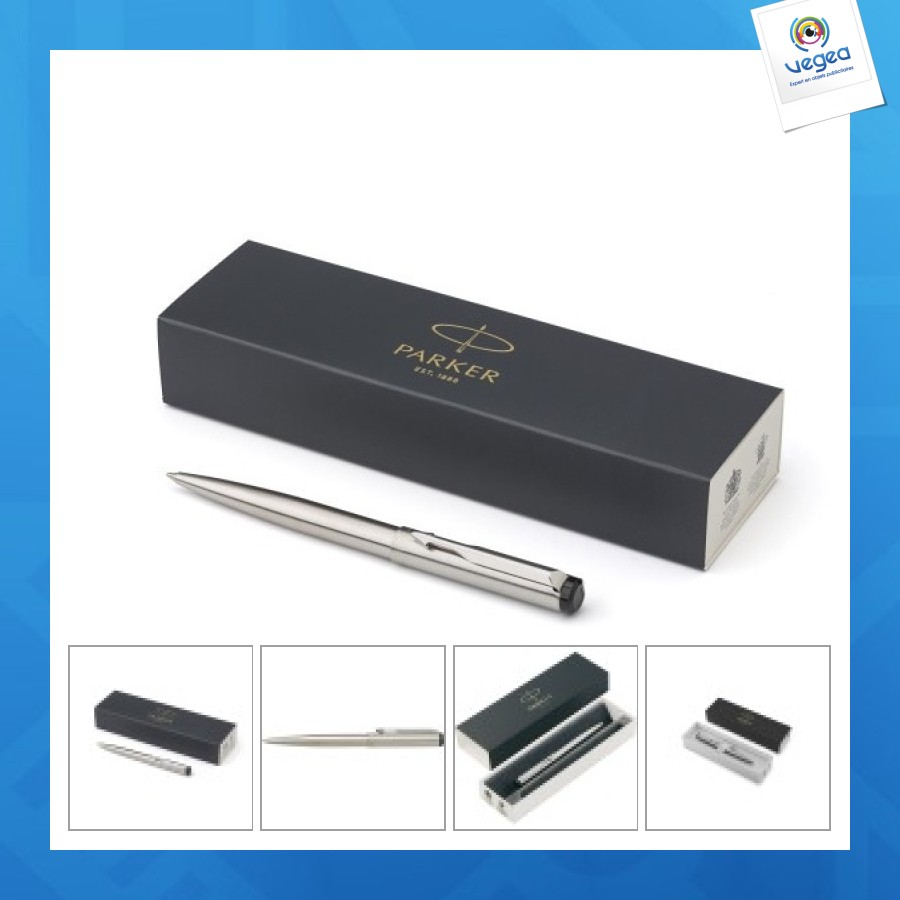 Stylo à bille personnalisable 'vector' dans un écrin
