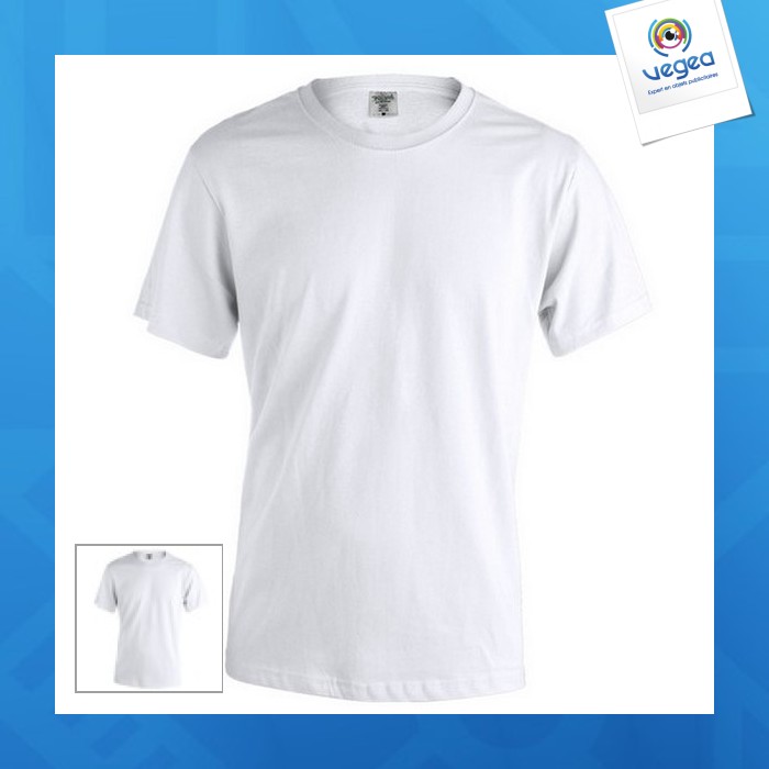 T-shirt personnalisable adulte blanc