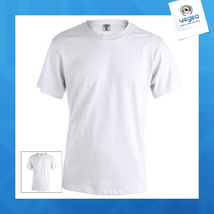 T-shirt personnalisé adulte blanc