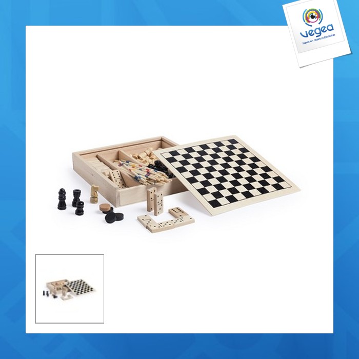 Set de jeux en bois