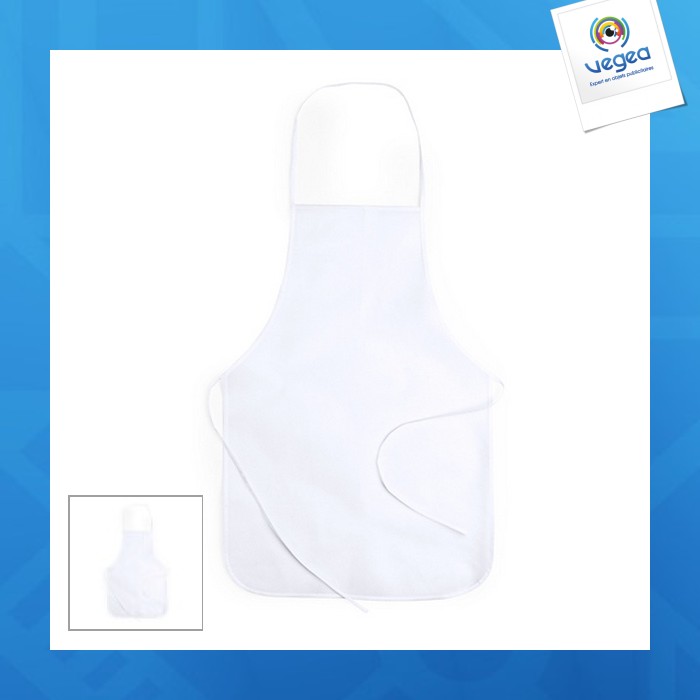 Tablier personnalisé en non-tissé de 80g/m² pour sublimation