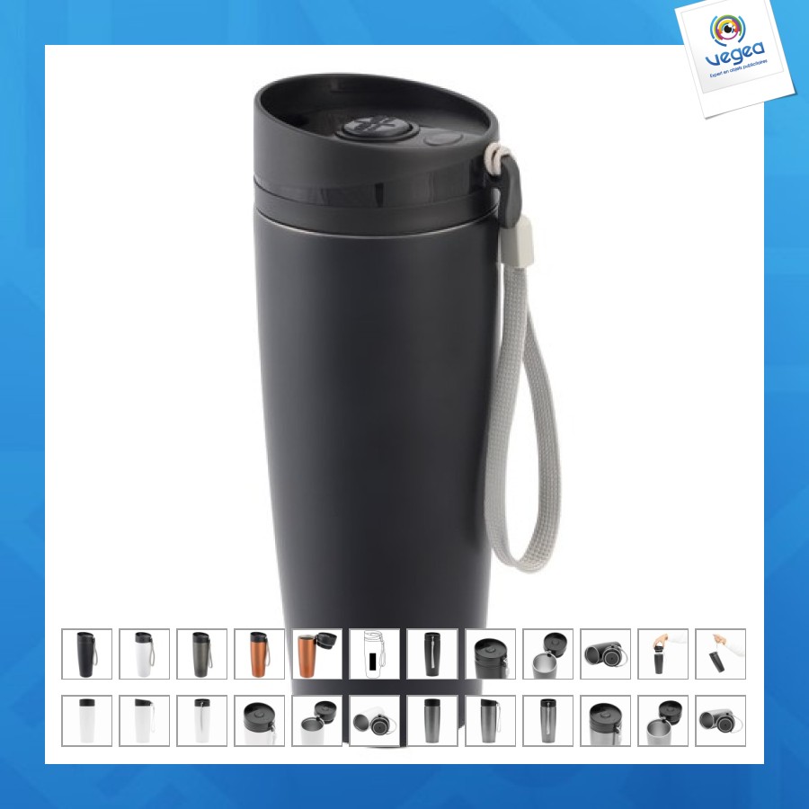 Mug isotherme avec logo early morning