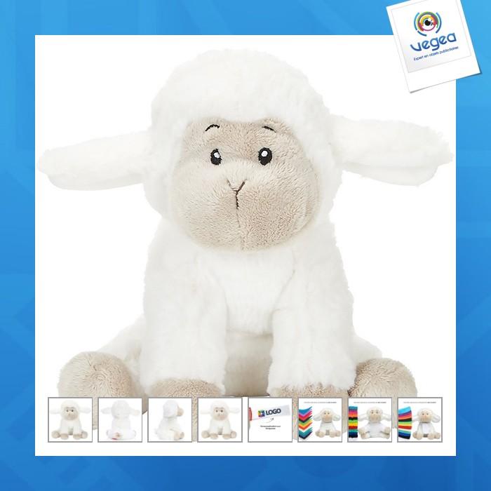 Peluche mouton publicitaire - mbw
