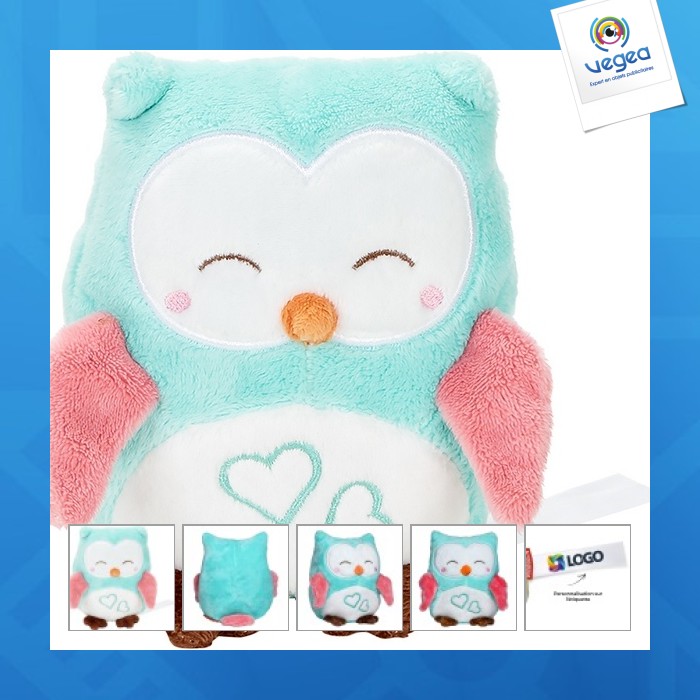 Peluche chouette personnalisable - mbw