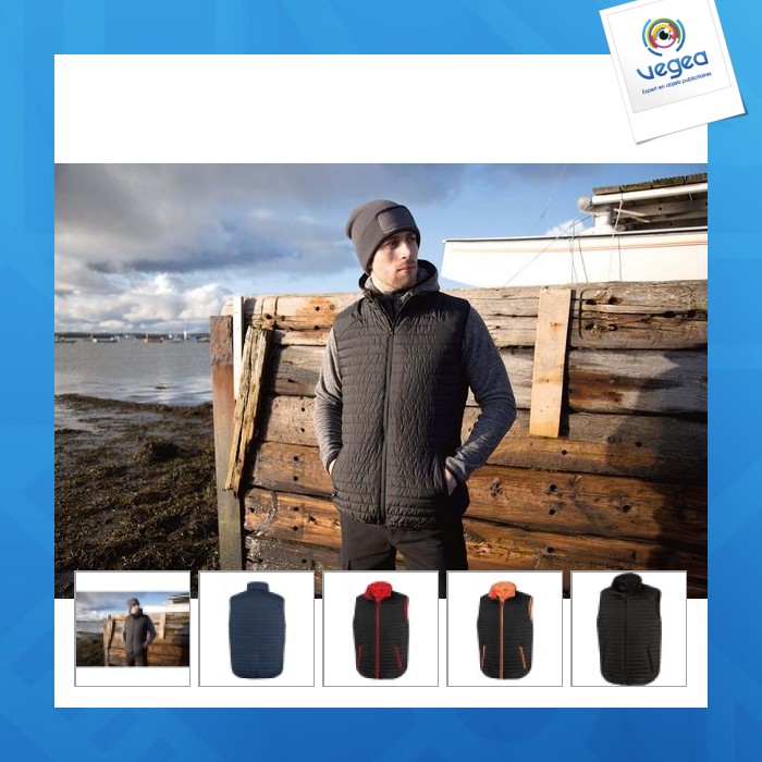 Bodywarmer thermoquilt - result