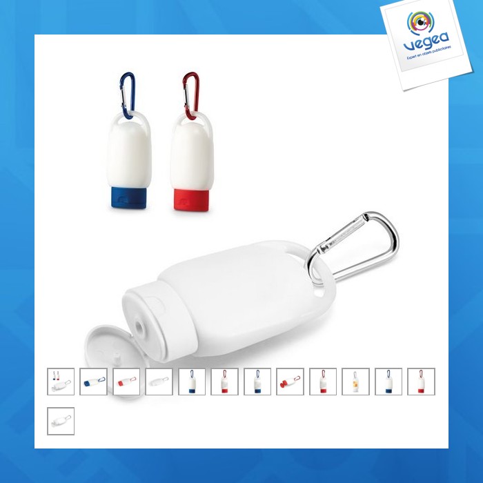 Tube de crème solaire personnalisable indice 30