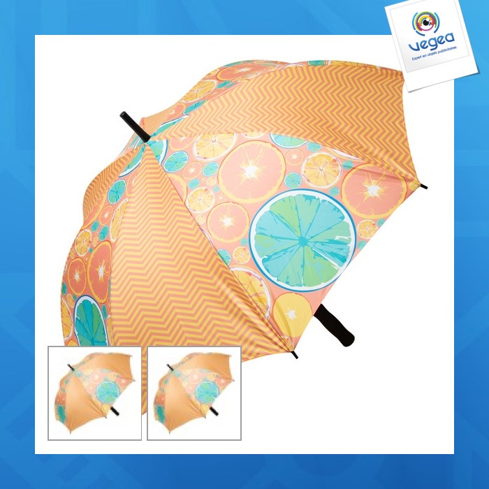 Parapluie personnalisable full quadri