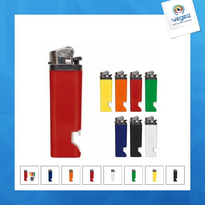 Briquet personnalisé décapsuleur tom
