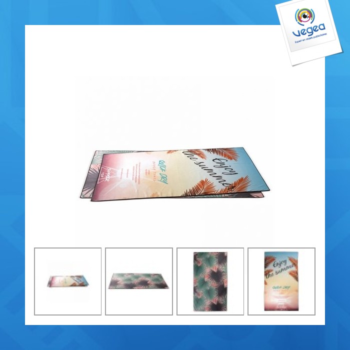 Serviette de plage microfibre
