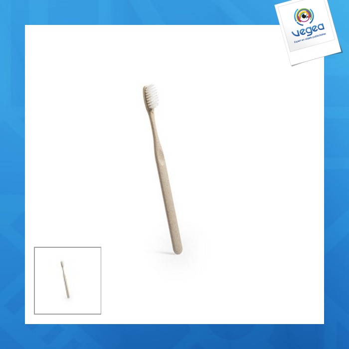 Brosse à dents en paille de blé