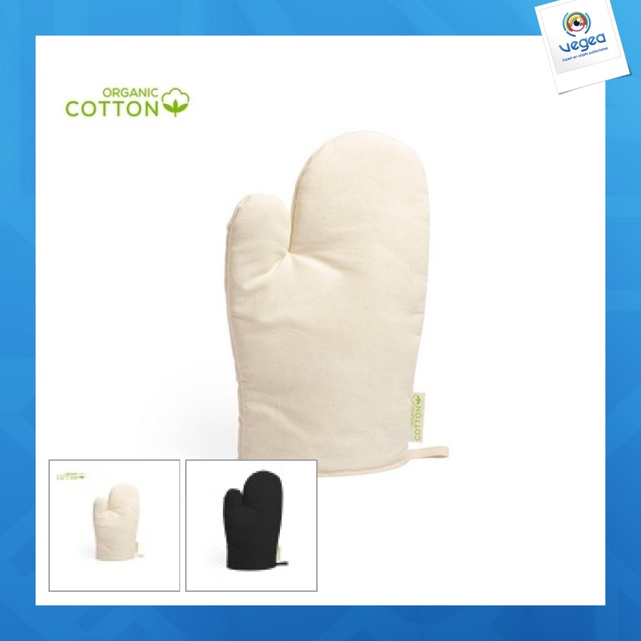 Gant de cuisine publicitaire en coton bio