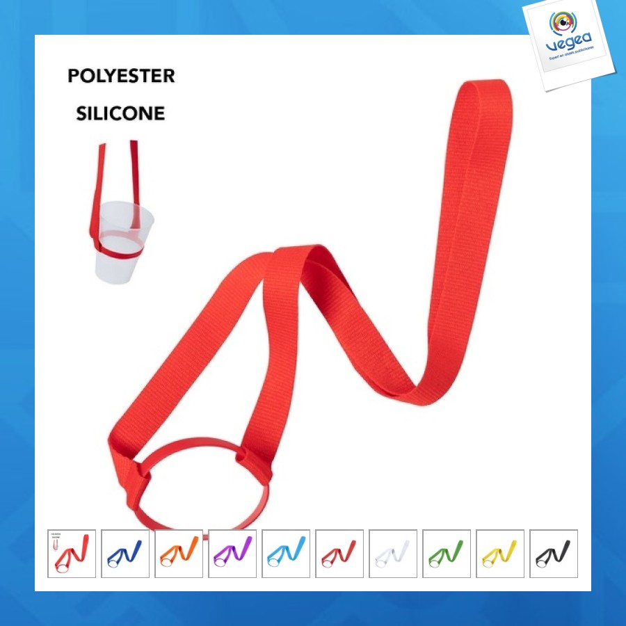 Lanyard porte-gobelet