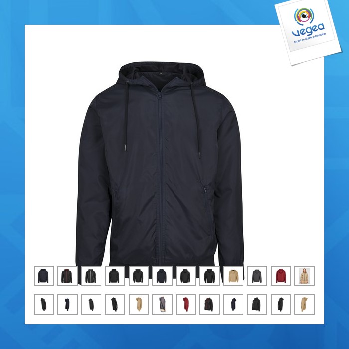 Veste coupe-vent personnalisable