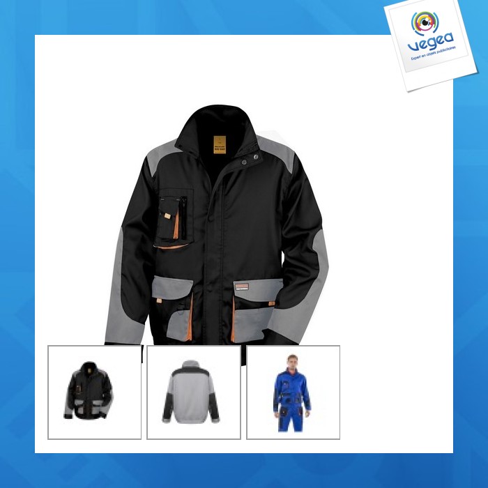 Veste publicitaire de travail lite