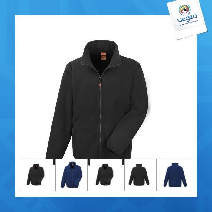 Veste polaire personnalisable coupe-vent