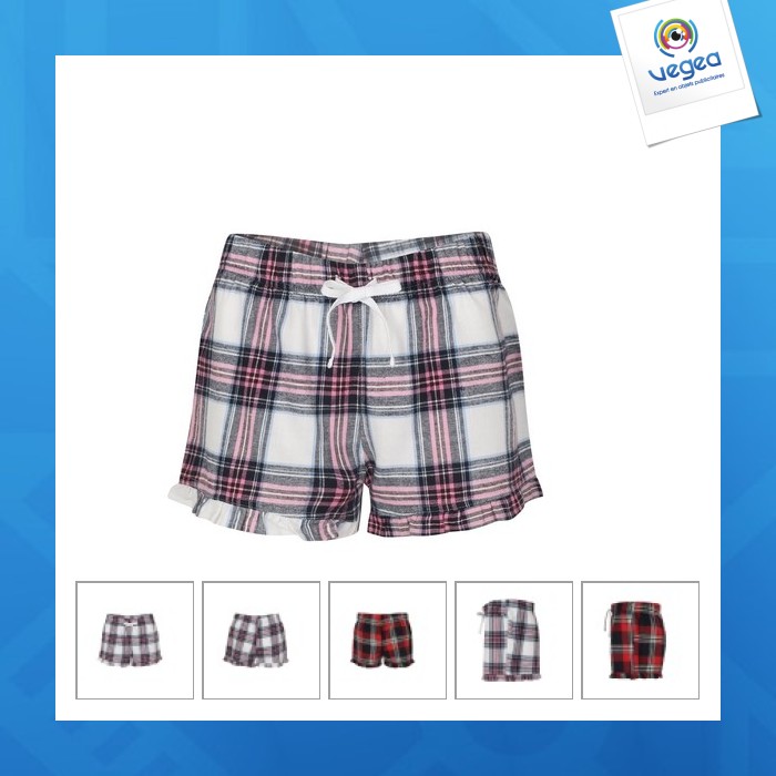 Short de pyjama personnalisé femme