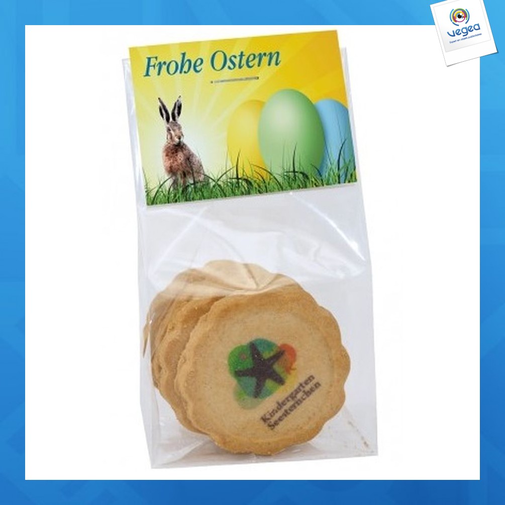 Mini sachet de biscuits personnalisables imprimés
