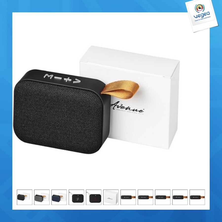 Enceinte publicitaire bluetooth® en tissu fashion