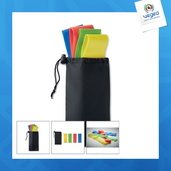 Set de 4 bandes de fitness tpe