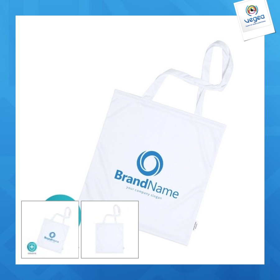 Sac shopping antibactérien personnalisable