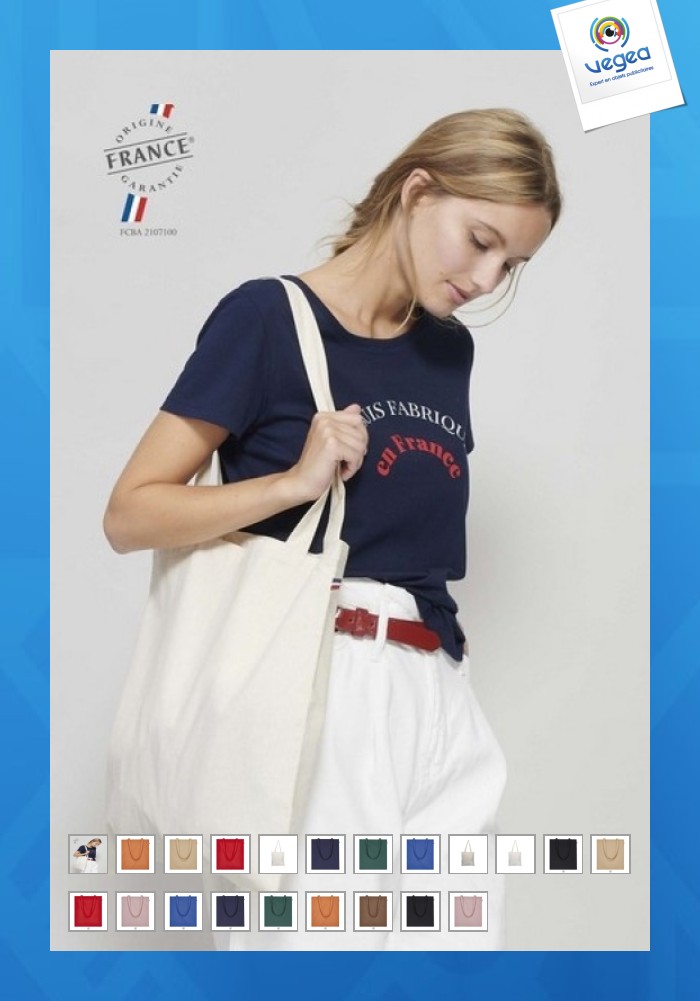 Sac personnalisable 150g/m² fabriqué en france