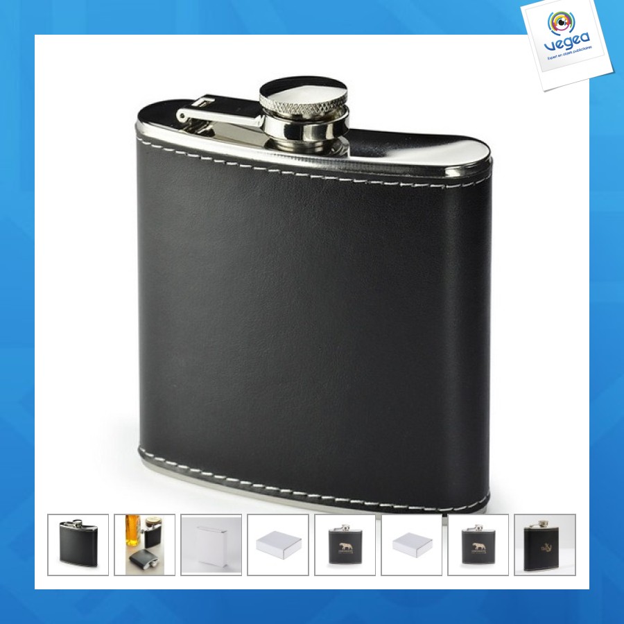 Flasque personnalisable élégante 18cl