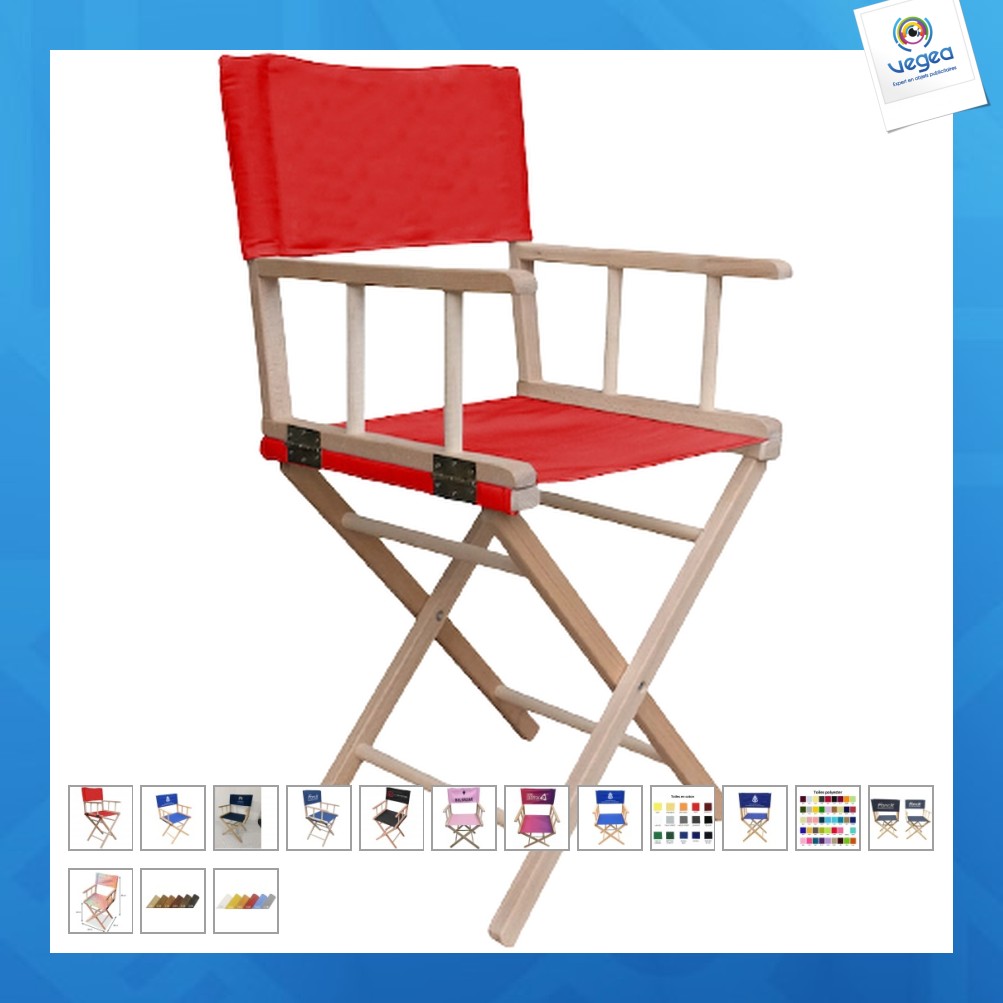 Chaise réalisateur promotionnelle