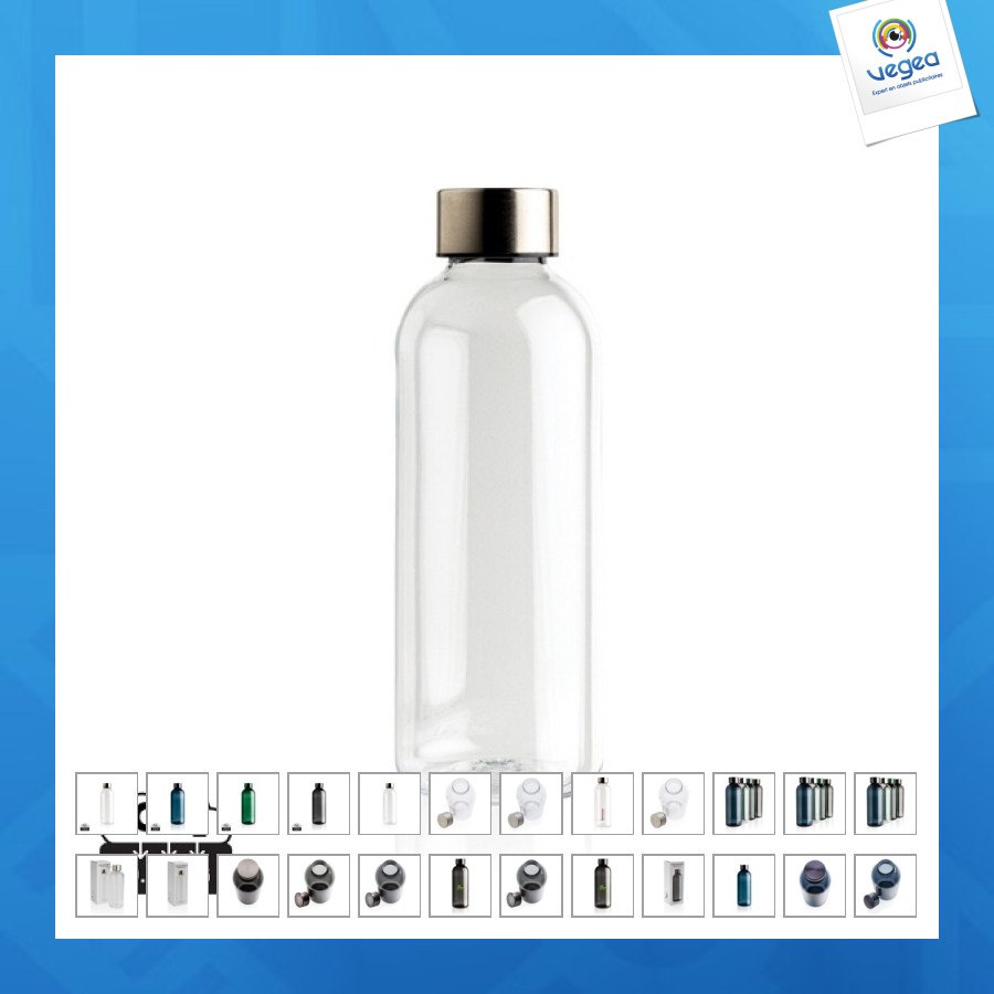 Bouteille personnalisée translucide 60cl