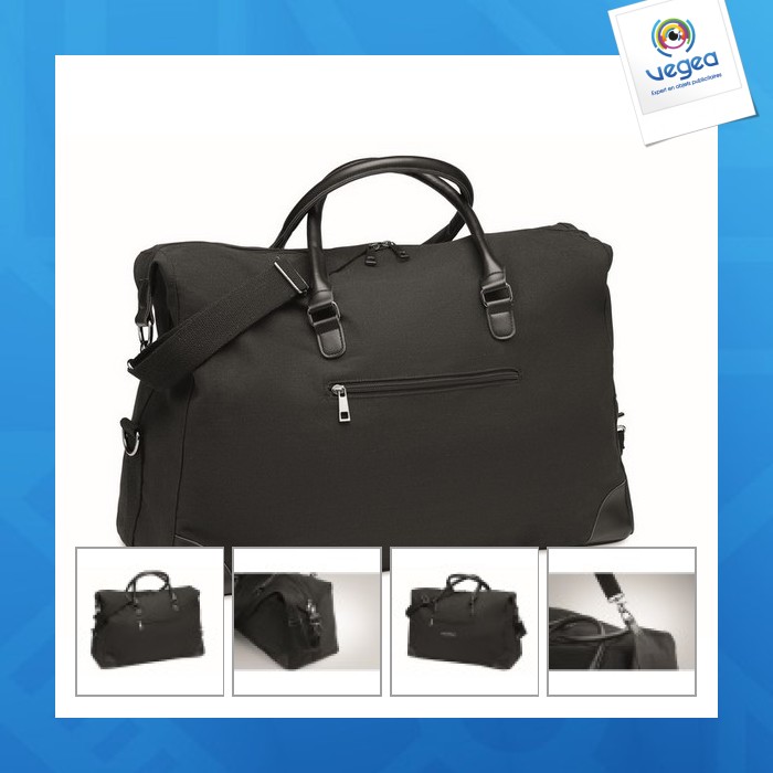 Sac week-end personnalisé en toile 340g/m²