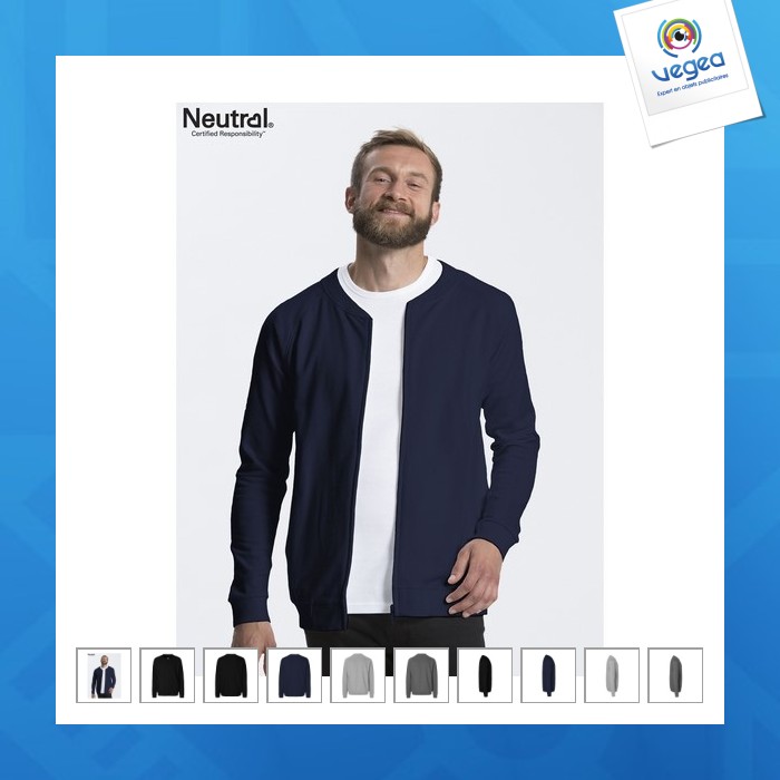 Veste en coton organique