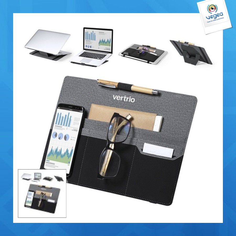 Organiseur élégant et pratique avec support personnalisable magnétique